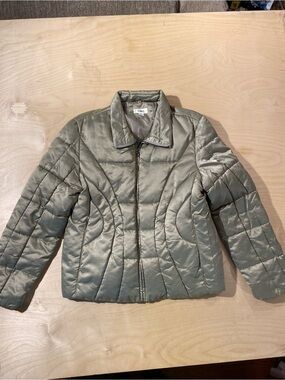 Cato Olive Green Quilted Puffer Jacket XL (RZ)